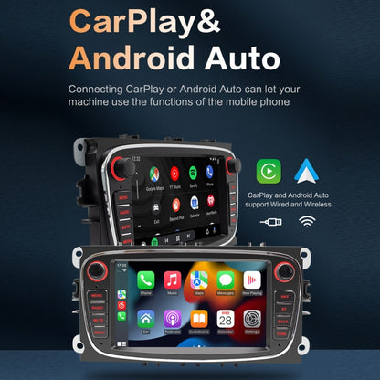 For Ford Focus 7 Inch HD Android Navigation Bluetooth RDS Radio, Size: 2+32G(Black) - Car MP3 & MP4 & MP5 by buy2fix | Online Shopping UK | buy2fix