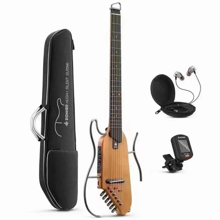 DONNER Smart Headless Silent Guitar Travel Portable Detachable Acoustic Guitar, Style: Maple - Stringed Instruments by DONNER | Online Shopping UK | buy2fix