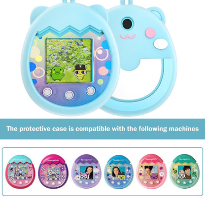 For Tamagotchi Pix Cartoon Electronic Pet Gaming Machine Silicone Protective Cover, Color: Pink - Accessories by buy2fix | Online Shopping UK | buy2fix