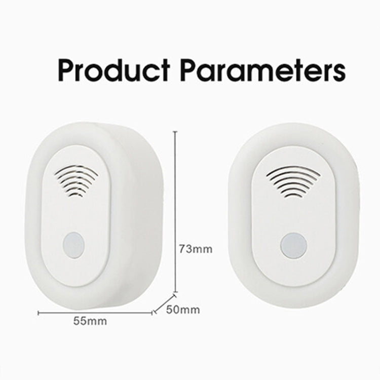 Adjustable Night Light Ultrasonic Mosquito Repeller Mini Home Electronic Mouse Repeller, Spec: UK Plug(White) - Repellents by buy2fix | Online Shopping UK | buy2fix