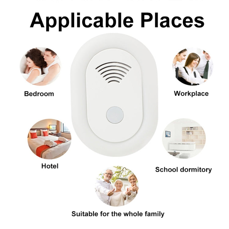 Adjustable Night Light Ultrasonic Mosquito Repeller Mini Home Electronic Mouse Repeller, Spec: UK Plug(White) - Repellents by buy2fix | Online Shopping UK | buy2fix