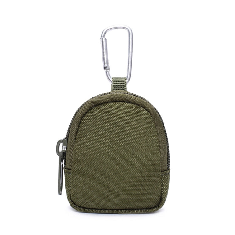 Outdoor Sports Portable Pet Snack Bag Round Type Wear-Resistant Small Money Bag(Army Green) - Wallets by buy2fix | Online Shopping UK | buy2fix