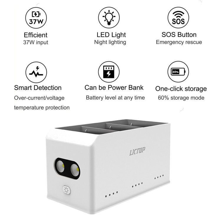 For DJI Mini 4 Pro / Mini 3 Pro Drone LKTOP 37W Two Way Charging Hub - Other by LKTOP | Online Shopping UK | buy2fix