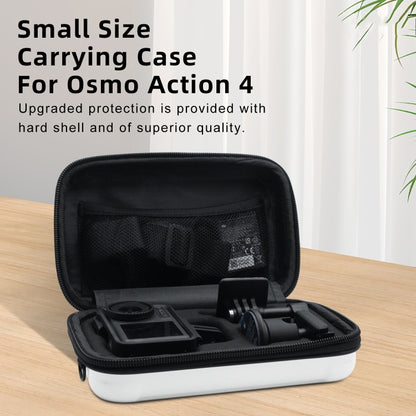 For DJI Osmo Action 4 / 3 aMagisn Small Organizer Bag Sports Camera Protective Accessories(Pearl White) -  by aMagisn | Online Shopping UK | buy2fix