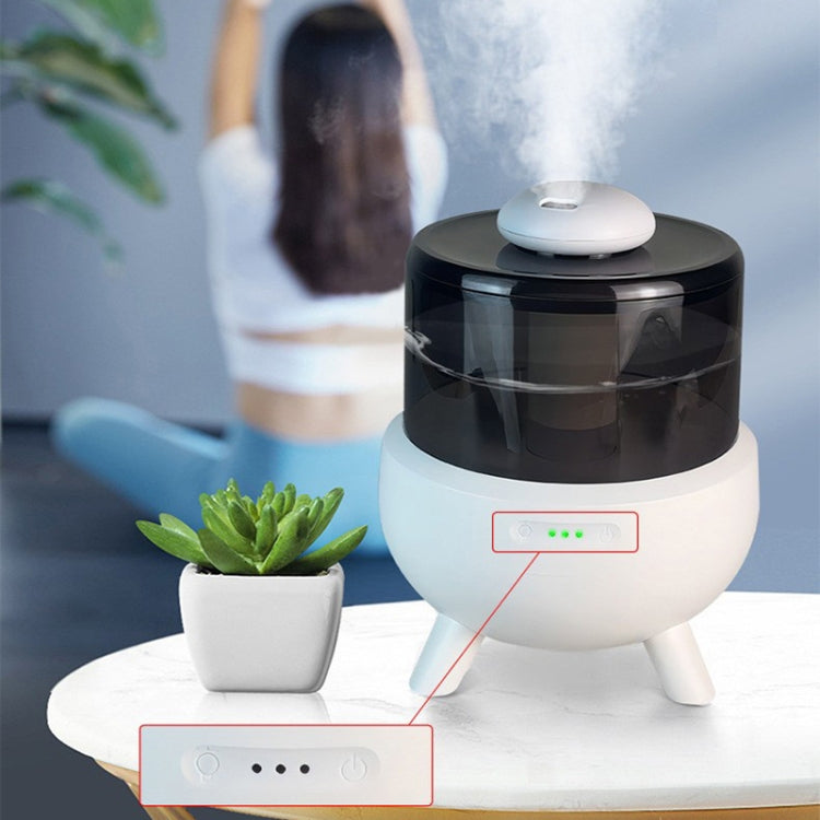 FS102 2L Ultrasonic Aromatherapy Colorful Night Light Desktop Humidifier, Spec: EU Plug(White) - Air Purifiers & Accessories by buy2fix | Online Shopping UK | buy2fix