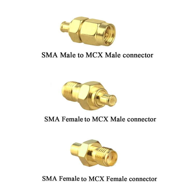 SMA Female To MCX Male High Frequency Coaxial Connector Antenna Rotating Joint - DVB-T & Simulation Antenna by buy2fix | Online Shopping UK | buy2fix