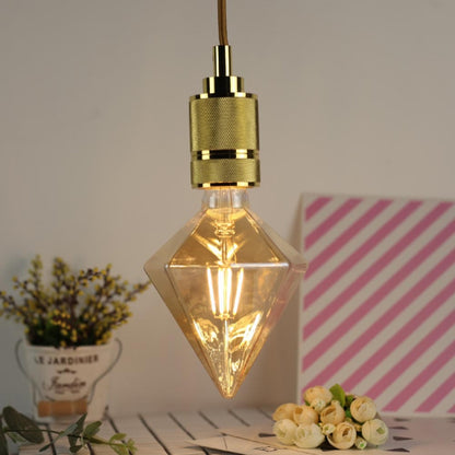 E27 Screw Port LED Vintage Light Shaped Decorative Illumination Bulb, Style: G95 Outer Pineapple Gold(220V 4W 2700K) - LED Blubs & Tubes by buy2fix | Online Shopping UK | buy2fix