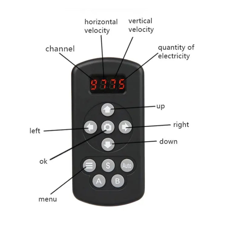 Desiontal YT-800 Cell Phone Camera Remote Control Gimbal 360 Rotation Panoramic Shooting Stabilizer(Standard) - Tripod Heads by Desiontal | Online Shopping UK | buy2fix