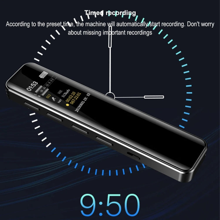 G1 0.96-Inch IPS Color Screen HD Smart Mini Noise Reduction Timer Recorder, Capacity: 8GB - Recording Pen by buy2fix | Online Shopping UK | buy2fix