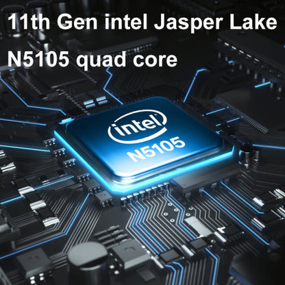 M6 N6000 16G+512G UK Plug 11th Gen Intel Jasper Lake N5105 4K/60FPS HD Pocket Mini PC - Windows Mini PCs by buy2fix | Online Shopping UK | buy2fix