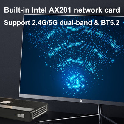 M6 N100 8G+256G US Plug 11th Gen Intel Jasper Lake N5105 4K/60FPS HD Pocket Mini PC - Windows Mini PCs by buy2fix | Online Shopping UK | buy2fix