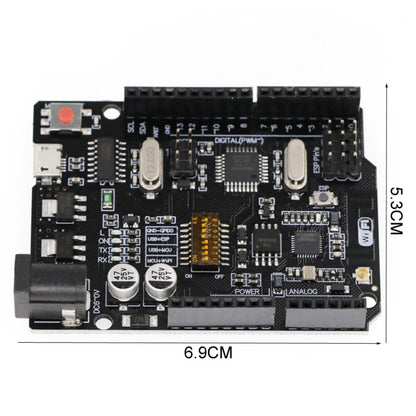 WIFI R3 Atmega328p+ESP8266 (32MB Memory), USB-TTL CH3 Development Board - Modules Expansions Accessories by buy2fix | Online Shopping UK | buy2fix