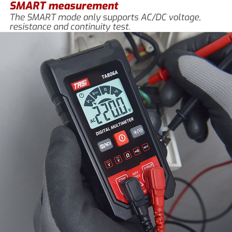 TASI TA806A Fully Automatic Universal Table Home Portable Automatic Recognition Universal Table - Current & Voltage Tester by TASI | Online Shopping UK | buy2fix