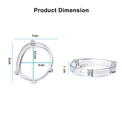 For Meta Quest 3 VR Magnetic Eyeglasses Frame, Spec: L&R Frame Black - VR Accessories by buy2fix | Online Shopping UK | buy2fix