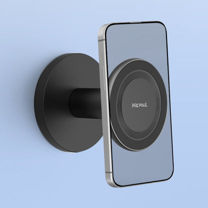 HEPAIL Magsafe Magnetic Mobile Phone Bracket Metal Gimbal Stand, Style: Magnetic Base - Desktop Holder by HEPAIL | Online Shopping UK | buy2fix