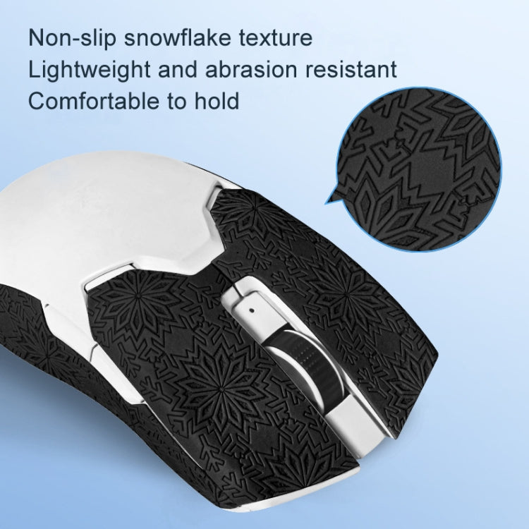 Snowflake Pattern Anti-slip Mouse Stickers For Razer Viper Mini Blue Full Surround - Silicone / Sticker by buy2fix | Online Shopping UK | buy2fix