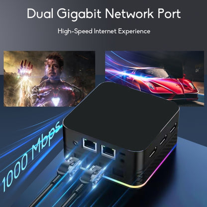 T9 Plus N100 DDR5 8G+1TB EU Plug 12th Alder Lake Dual Gigabit LAN+3 HDMI 4K HD Pocket Mini PC - Windows Mini PCs by buy2fix | Online Shopping UK | buy2fix