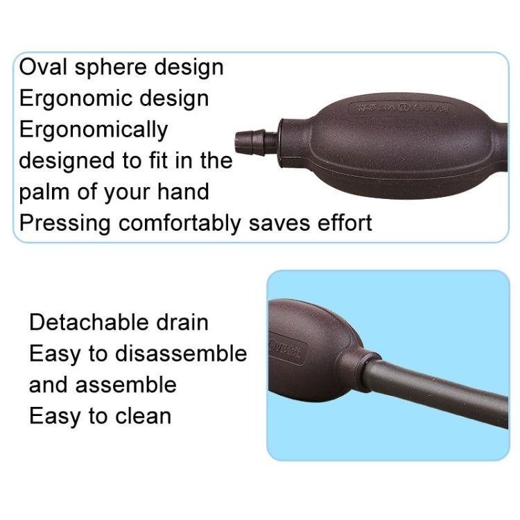 KAMJOVE Tea Tray Drainage Ball Tea Table Silicone Pipe Absorption Ball(Dark Brown) - Tea Clips by KAMJOVE | Online Shopping UK | buy2fix