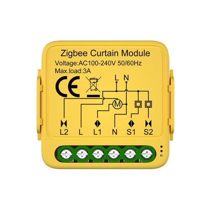 ZigBee Graffiti Curtain Switch On / Off Module - Smart Switch by buy2fix | Online Shopping UK | buy2fix