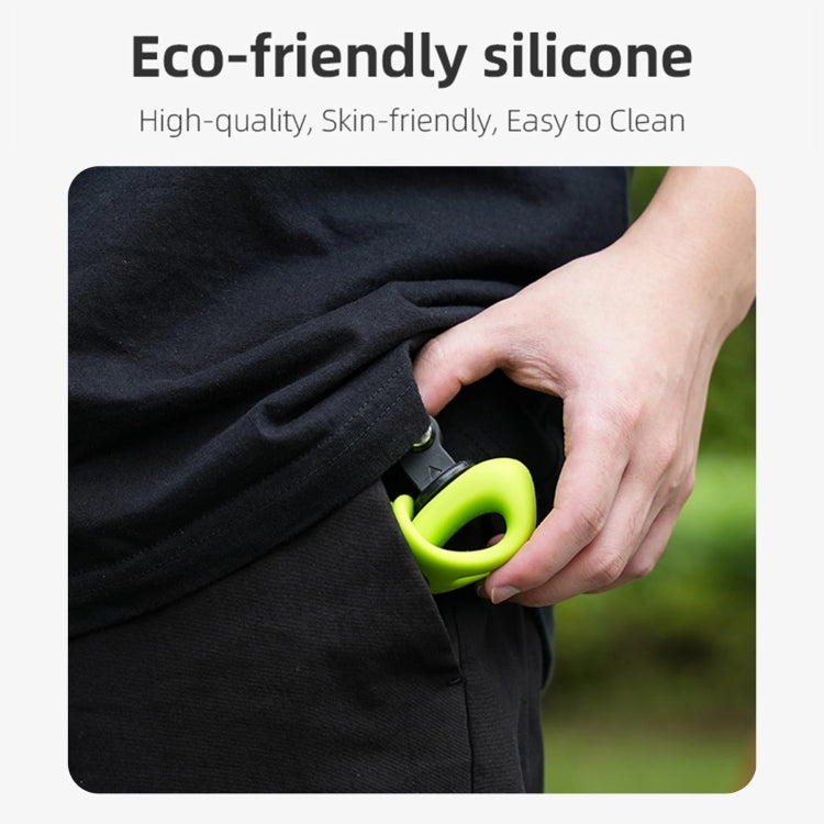 TELESIN TLQ-005 Elastic Quick Release Stand Multi-functional Fixed Silicone Strap Accessories(Green) - Holder by TELESIN | Online Shopping UK | buy2fix