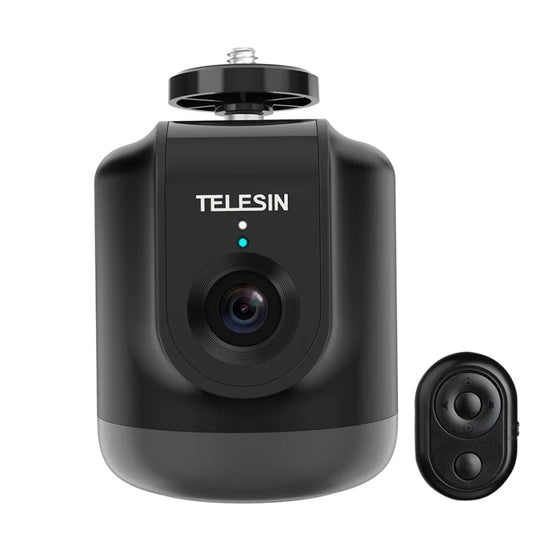 TELESIN TE-GPYT-001 360 Degree Intelligent Follow Gimbal Tracking Camera AI Face Recognition(Black) - Handheld Gimbals by TELESIN | Online Shopping UK | buy2fix