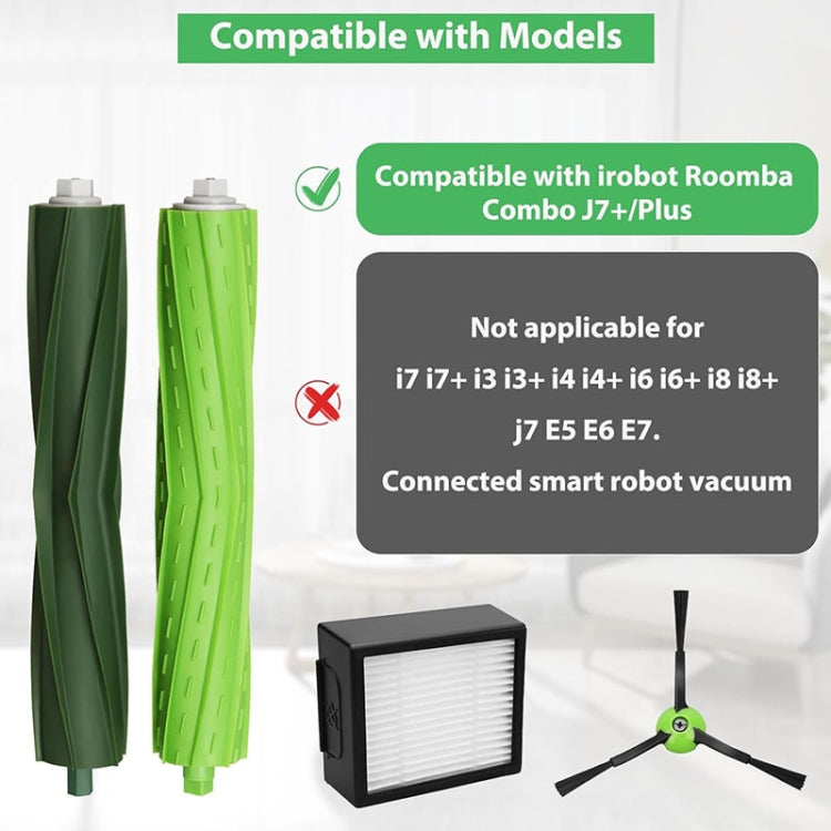 For iRobot Roomba Combo J7+ Robot Vacuum And Mop Accessories 2pcs Side Brush - For iRobot Accessories by buy2fix | Online Shopping UK | buy2fix