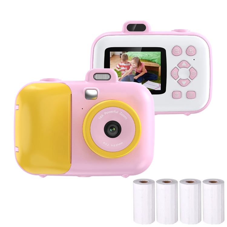 2.4-Inch Smart Digital Kids Thermal Printing Camera With Printing Paper, Color: 503J Pink Fixed Focus - Children Cameras by buy2fix | Online Shopping UK | buy2fix