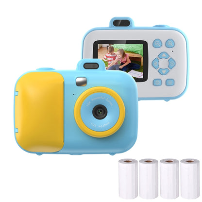 2.4-Inch Smart Digital Kids Thermal Printing Camera With Printing Paper, Color: 503J Blue Fixed Focus - Children Cameras by buy2fix | Online Shopping UK | buy2fix