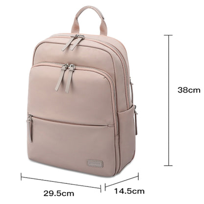 Bopai 62-70625 Large-capacity Casual Business Laptop Backpack(Apricot) - Backpack by Bopai | Online Shopping UK | buy2fix