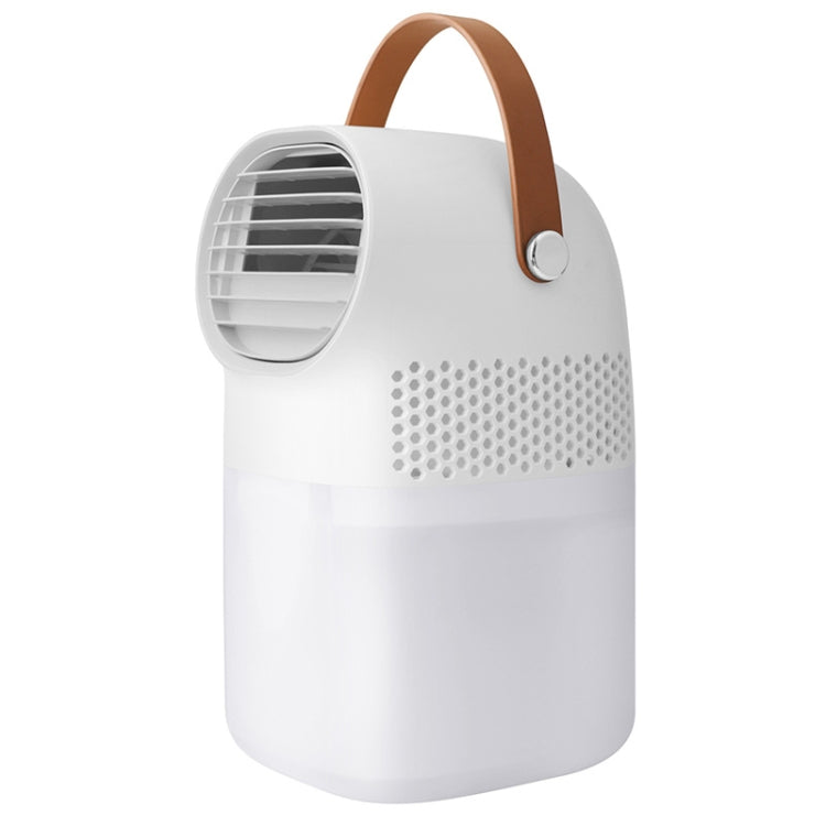 F3 USB Plug-In Desktop Mini Portable Humidification Spray Cooling Air Conditioning Fan(White) - Electric Fans by buy2fix | Online Shopping UK | buy2fix