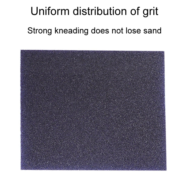 240# Woodworking Polishing Metal Rust Removal Wet And Dry Sponge Sandpaper - Abrasive Tools & Accessories by buy2fix | Online Shopping UK | buy2fix