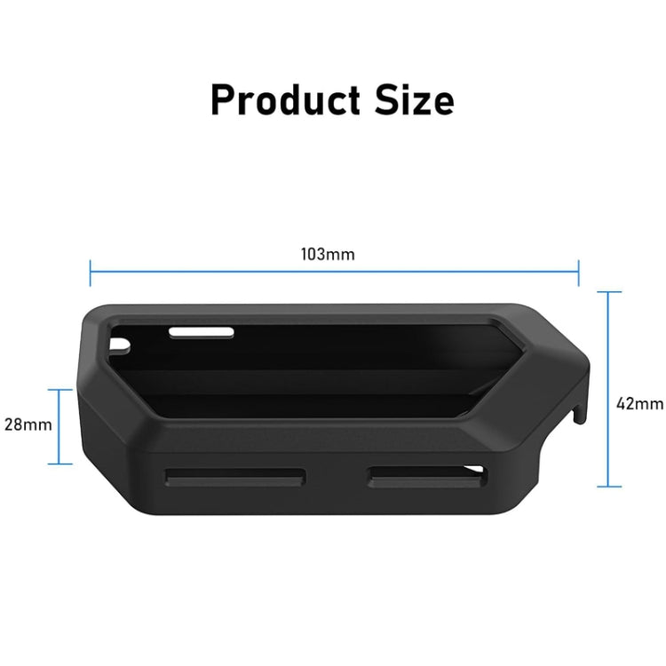 For Flipper Zero Electronic Pet Silicone Full-Cover Protective Case(Black) - Accessories by buy2fix | Online Shopping UK | buy2fix