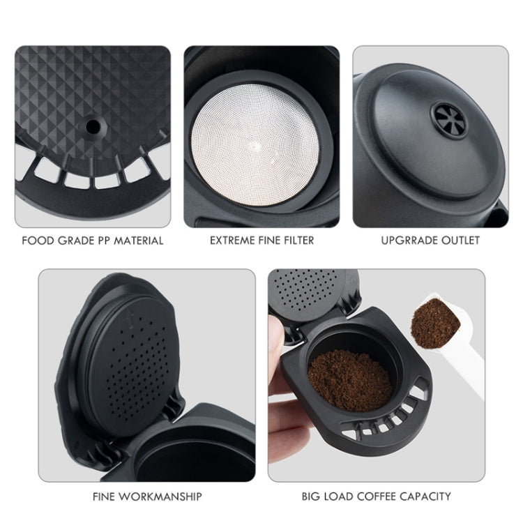 Compatible With Dolce Gusto ICafilas Reusable Coffee Capsule Converter Tray(Black) - Coffee Tools by buy2fix | Online Shopping UK | buy2fix