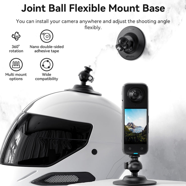 AMagisn Flexible Adhesive Mount for DJI / GoPro HERO / Insta360 Action Camera, Spec: 3 Claws - Connection Mount by AMagisn | Online Shopping UK | buy2fix