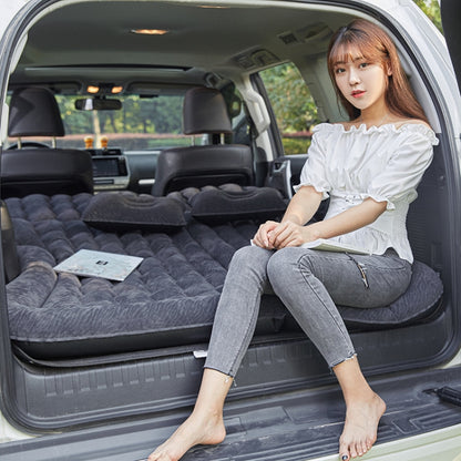 Inflatable Mattress For Car Travel SUV Rear Seat/Trunk, Color: Beige - Seat Accessories by buy2fix | Online Shopping UK | buy2fix