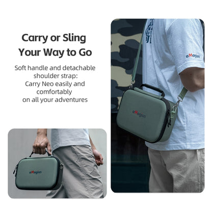 For DJI NEO Fly More Combo aMagisn Handbag Shoulder Bag(Green) - Backpacks & Bags by aMagisn | Online Shopping UK | buy2fix