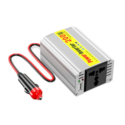 200W Modified Sine Wave Inverter Car Mobile Phone 2.1A Universal Power Supply, Specification: 12 To 220V - Modified Square Wave by buy2fix | Online Shopping UK | buy2fix