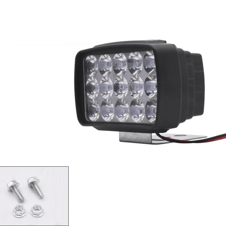 15W Electric Motorcycle External Strong LED Headlight, Specifications: With Screws - Headlights by buy2fix | Online Shopping UK | buy2fix