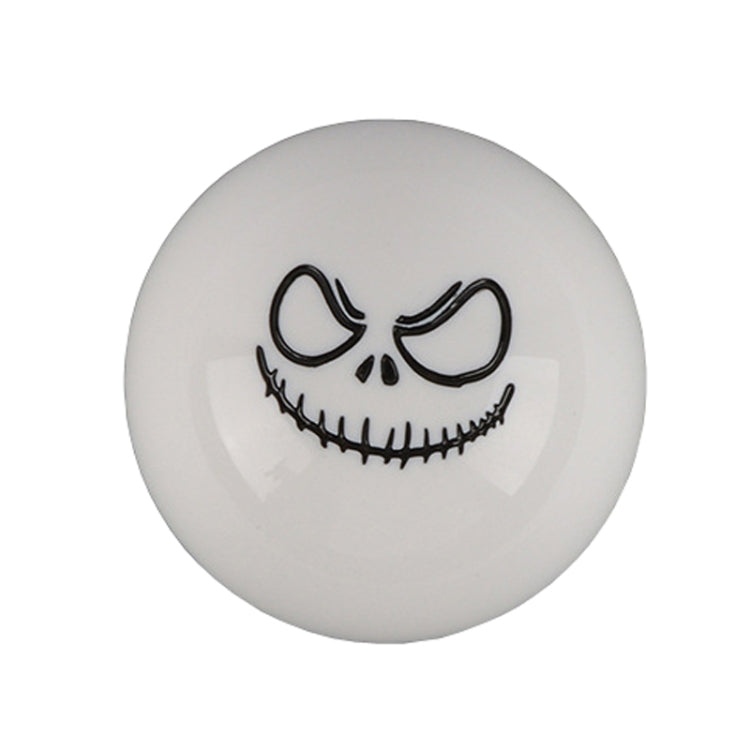 Car Modification Ghost Face Sphere Manual Shift Header(White) - Shift Knob by buy2fix | Online Shopping UK | buy2fix