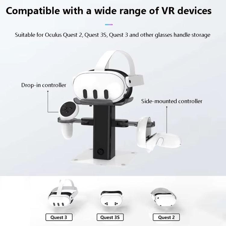 iplay VR Charging Display Stand Controller Storage Bracket With RGB Light - VR Accessories by iplay | Online Shopping UK | buy2fix