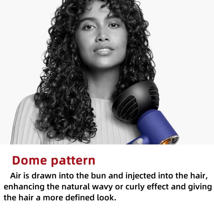 For Dyson HD01 To HD16 Hair Dryer 2 In 1 Diffuser Nozzles Wave+Curl Dual Purpose Diffuser Attachment(Gray) - For Dyson Accessories by buy2fix | Online Shopping UK | buy2fix