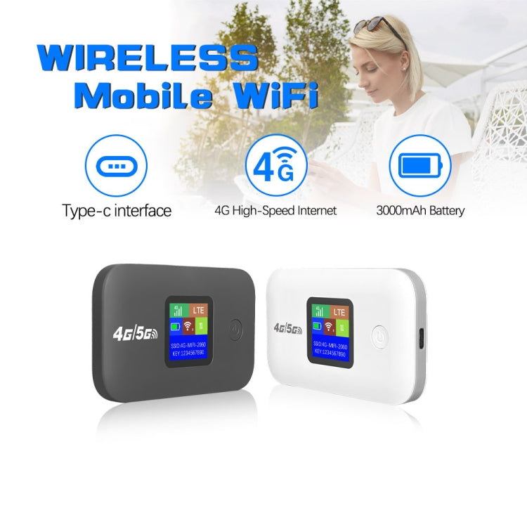 A8-EU Eurasian Version 4G Portable WiFi Wireless Type-C Plug And Play LTE Router Car Mobile Hotspot(White) - 4G Mobile Wifi by buy2fix | Online Shopping UK | buy2fix