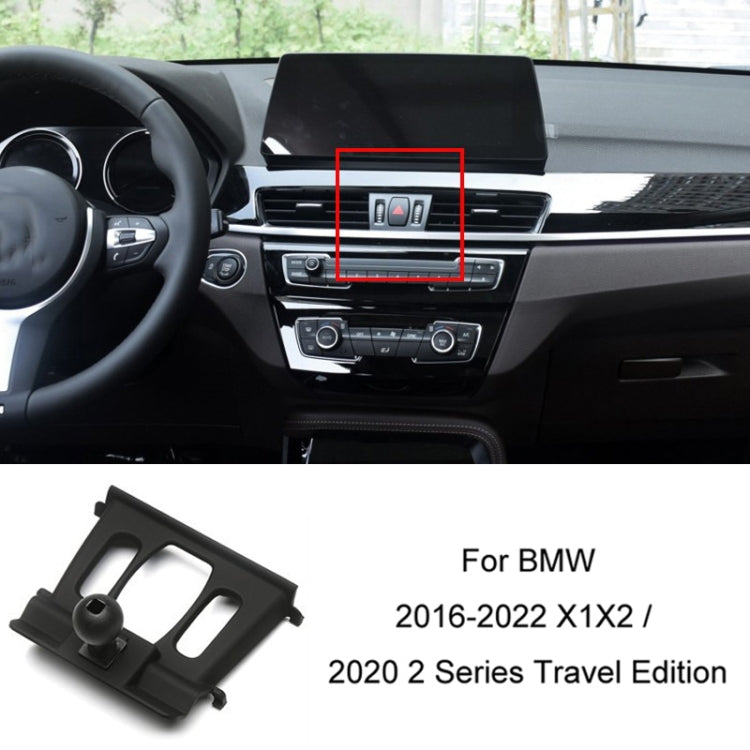 For BMW Car Air Outlet Modified Mobile Phone Holder Base, Model: 16-22 X1X2 / 20 2 Series Travel Edition - Special Car Holders by buy2fix | Online Shopping UK | buy2fix