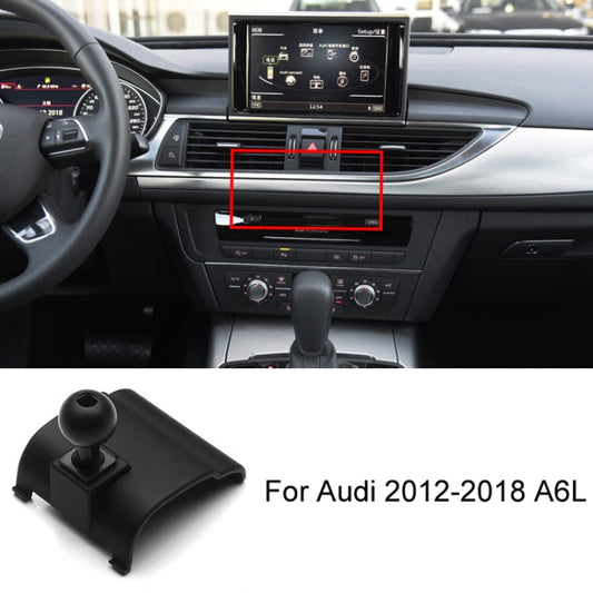 For Audi Car Mobile Phone Holder Mounting Base, Model: 12-18 A6L - Special Car Holders by buy2fix | Online Shopping UK | buy2fix