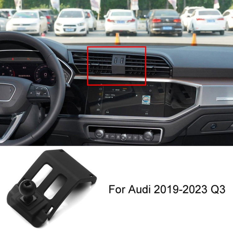 For Audi Car Mobile Phone Holder Mounting Base, Model: 19-23 Q3 - Special Car Holders by buy2fix | Online Shopping UK | buy2fix