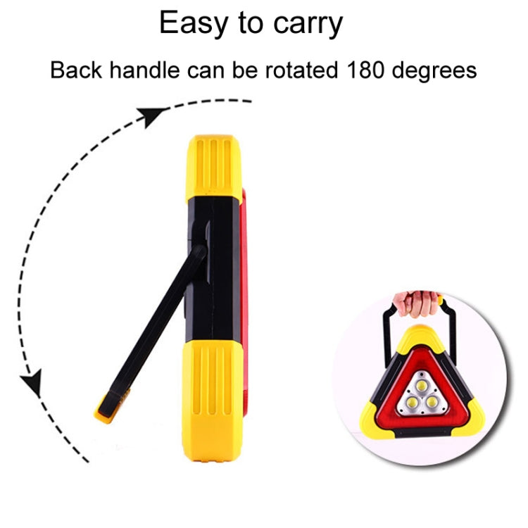 Small Car Traffic Warning Sign Vehicle Reflective Tripod Emergency Light - Reflective Material by buy2fix | Online Shopping UK | buy2fix