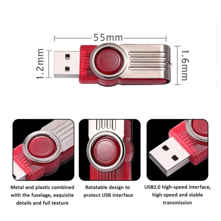 USB2.0 Twister Flash Drive U-disk, Memory: 4GB - USB Flash Drives by buy2fix | Online Shopping UK | buy2fix