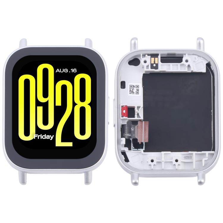 For Xiaomi Redmi Watch 5 Active Original LCD Screen with Frame (Silver) - For Xiaomi by buy2fix | Online Shopping UK | buy2fix