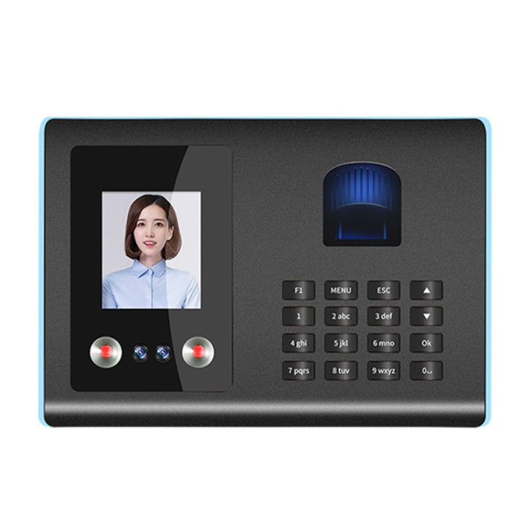 FA01 Face Recognition Fingerprint Time Attendance Machine - Security by buy2fix | Online Shopping UK | buy2fix