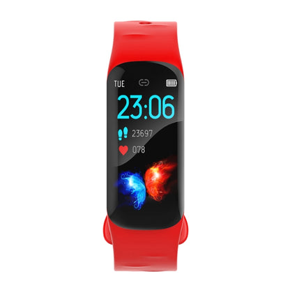 H29 1.14 inches IPS Color Screen Smart Bracelet IP67 Waterproof, Support Step Counting / Call Reminder / Heart Rate Monitoring / Sleep Monitoring (Red) - Smart Wear by buy2fix | Online Shopping UK | buy2fix